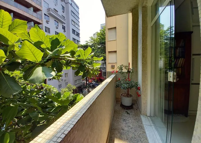 Exclusivo 100M Praia Copacabana - 2Qts - Varanda - Hidro - Maison Copa Prime